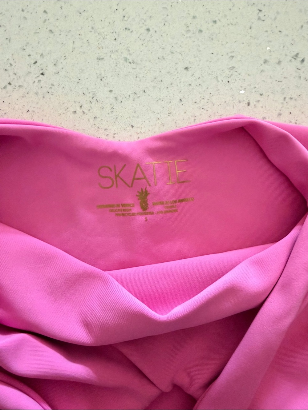 NWT - Skatie Zoey Halter One-Piece Swimsuit - Dahlia Hot Pink - S - Picture 3 of 8